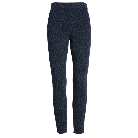 SPANX Denim Leopard Ankle Jean-ish Leggings - Picture 6 of 12